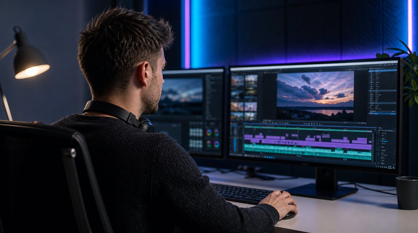 YouTube video editing